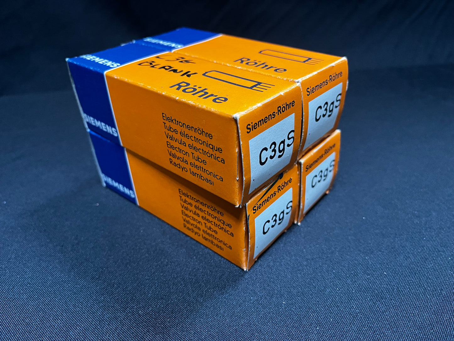 Siemens C3Gs NOS Tubes Quad