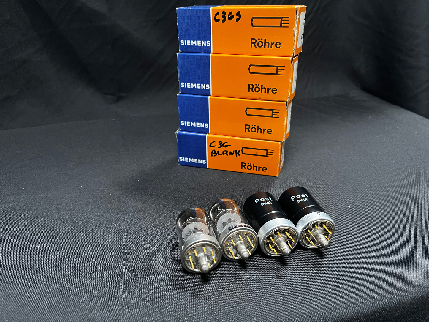Siemens C3Gs NOS Tubes Quad