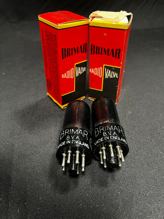 Brimar 6SN7GT NOS upareni par