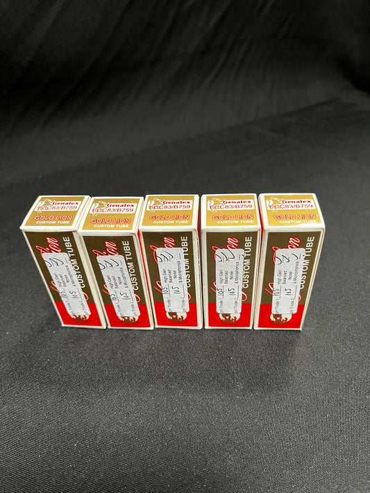 Genalex Gold Lion ECC83/B759 upareni kvintet