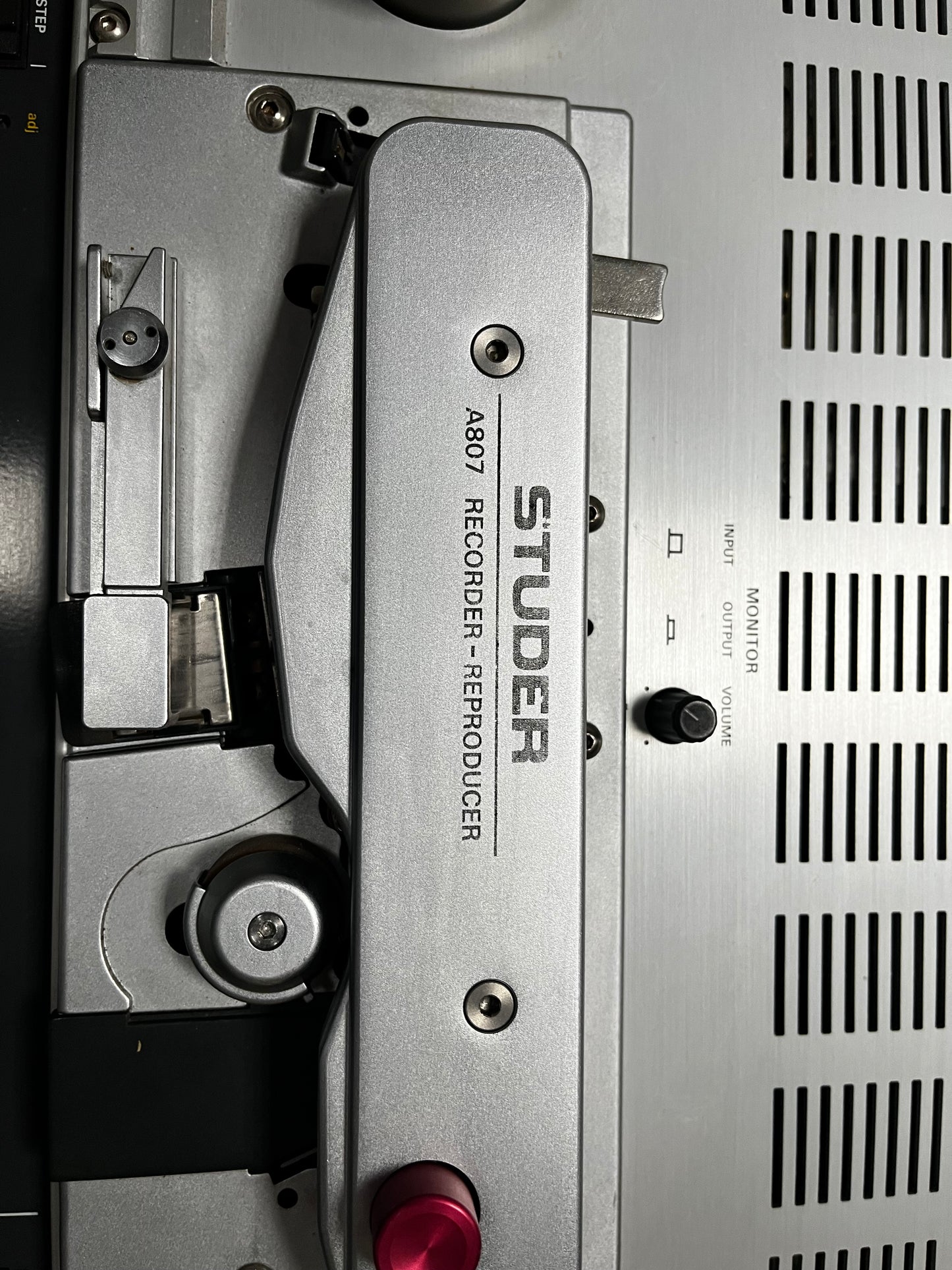 Studer A807 magnetofon, potpuno restauriran, kalibrisan i unapredjen sa Nagravox delovima