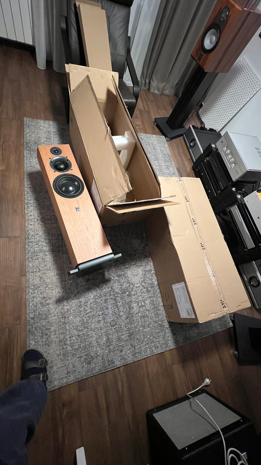 ATC SCM 40, passive, maple finish, kao novi