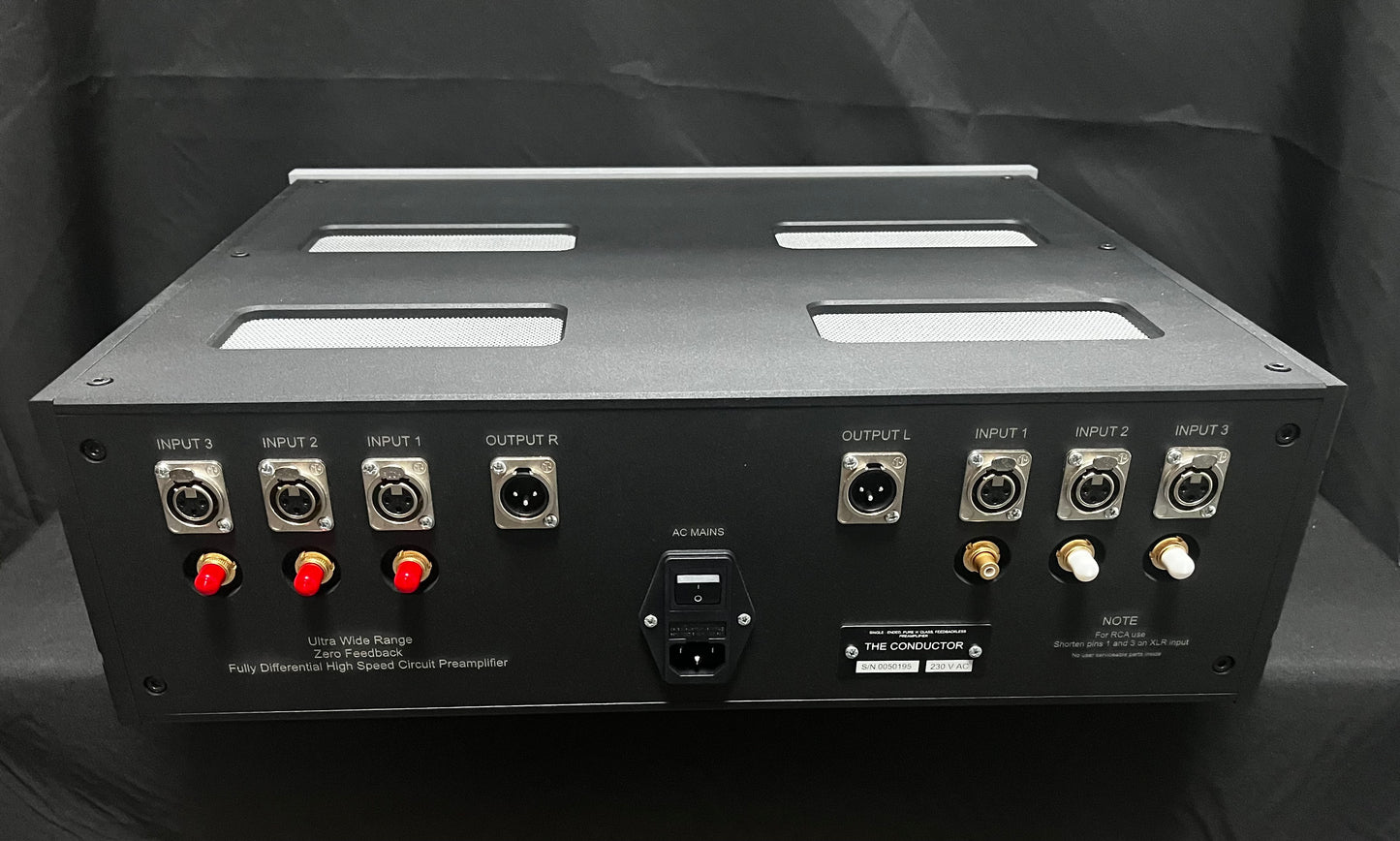 The Conductor preamplifier (E88CC CCa/6N23Ps)