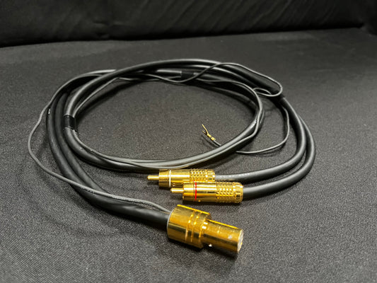 Mogami phono cable with gold plated Neutrik connectors 1.5m