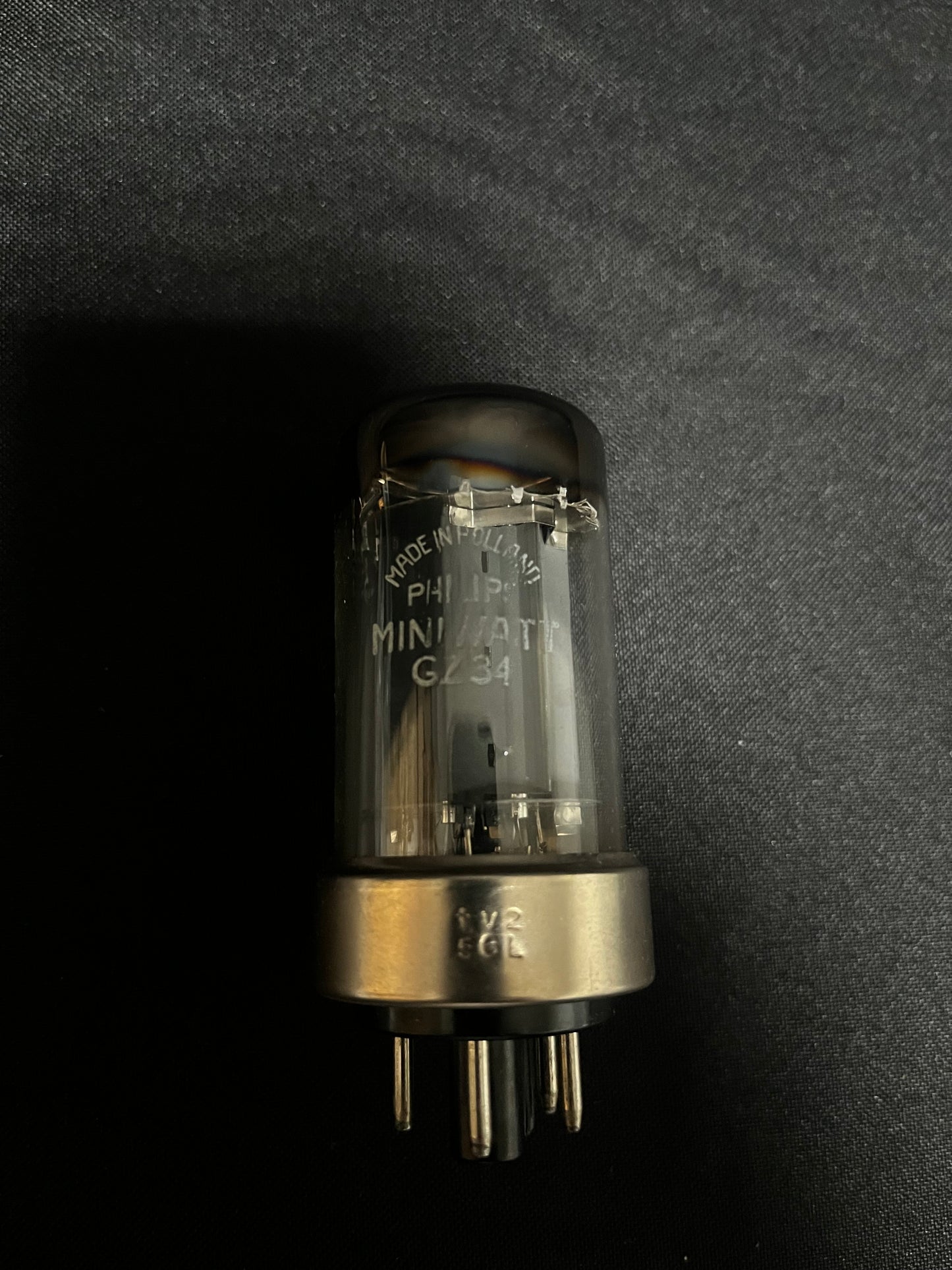 Philips Miniwatt GZ34 Metal Base