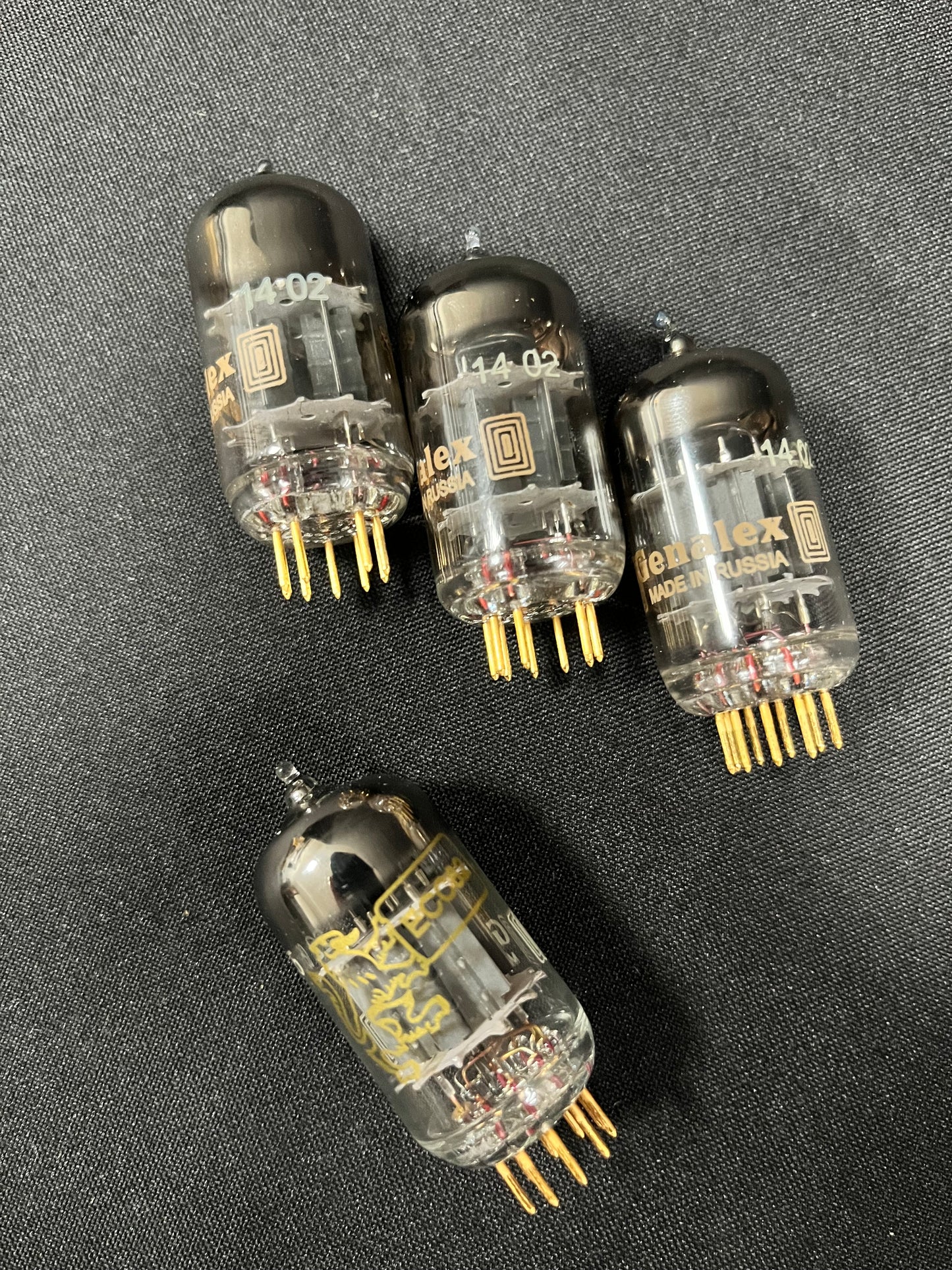 Genalex Gold Lion ECC82 oktet made in Russia